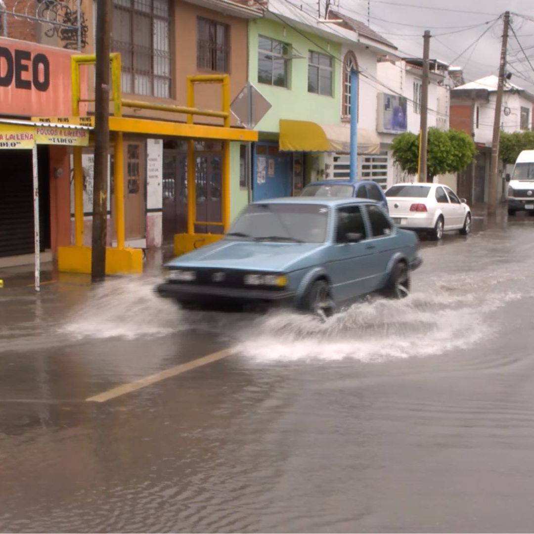 Lluvias Afectan 10 Municipios de SLP